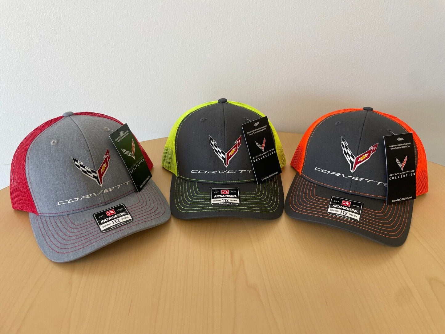 C8 Corvette Mesh-Back Cap Multi-Color