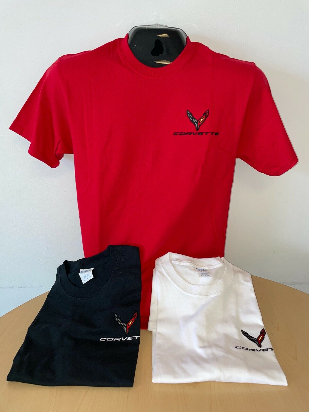 C8 Corvette T-Shirt Red, White, OR Black
