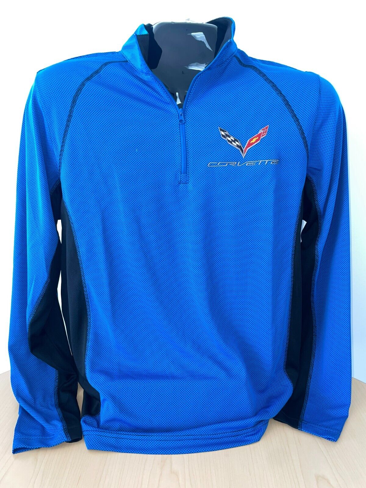 C7 Corvette Quarter Zip Pullover Blue