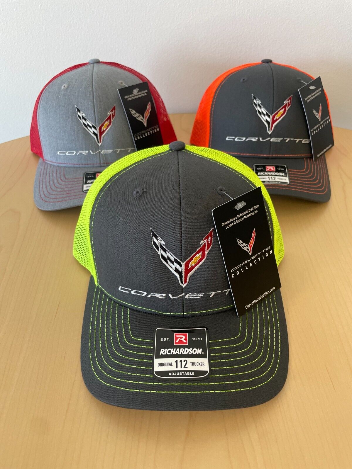 C8 Corvette Mesh-Back Cap Multi-Color