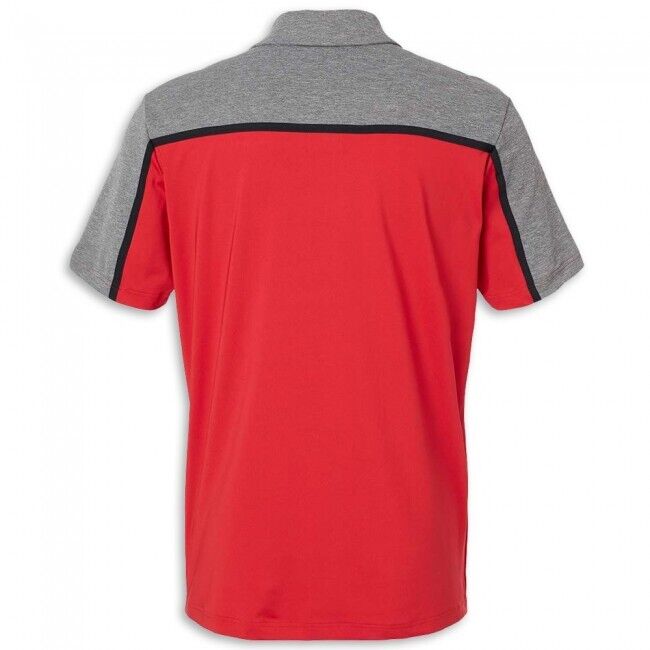 C8 Corvette Adidas Cruise Polo Red/Gray