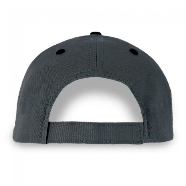 C6 Corvette Heritage Gray/Black Trim Hat